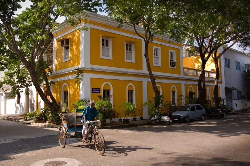 french colony in pondicherry