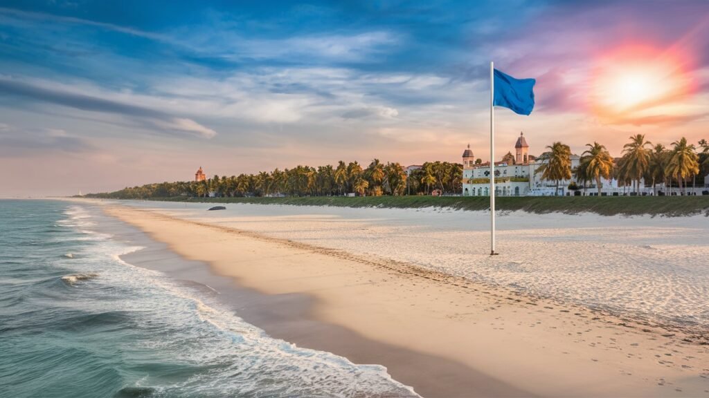 Eden Beach: Pondicherry’s Prestigious Blue Flag Beach